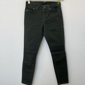 Banana Republic Dark Olive Green Skinny Jeans - Women Size 4/27